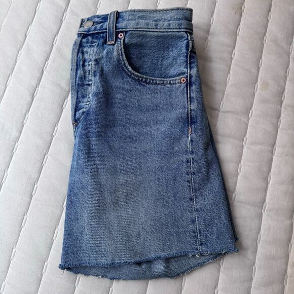 Aritzia Denim Shorts - Picture 2 of 3